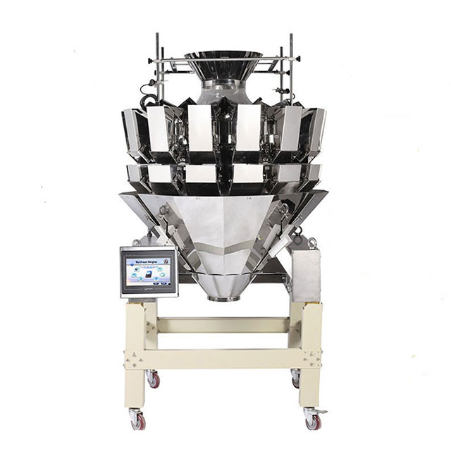 Multi Function 10heads Rotary Pouch Packing Machine Raisins Weighing