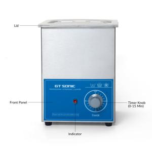  1 . 3L SONIC Glasses Cleaner , High Efficiency Ultrasonic Cleaning Machine Manufactures