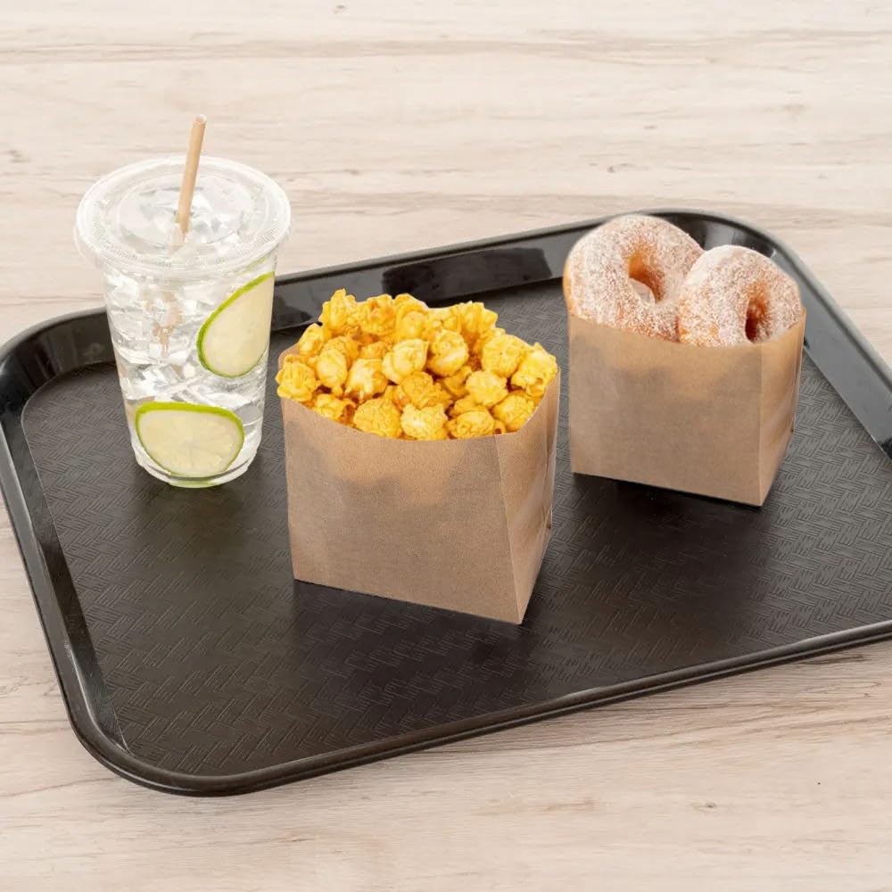 French Fries Packaging Glassine Paper Bags with Customized Logo and Gravure Printing