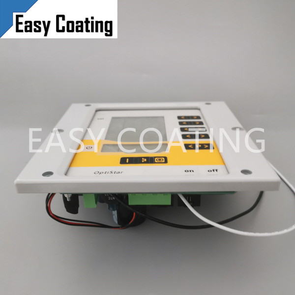 Optiflex powder coating machine controller OptiStar CG08 Front plate - complete 1009860