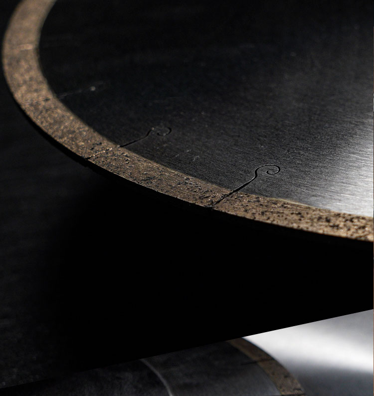 Metal Powder Diamond Saw Blade D350mm for Dekton Cutting Luxury Style Wet Cutting Disc