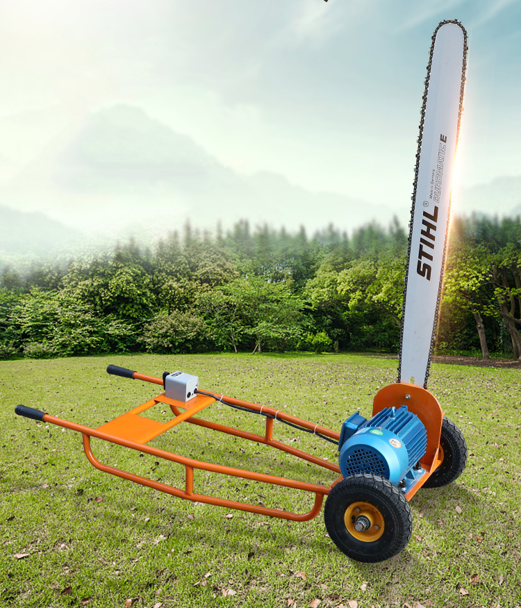 Electric Chainsaw Machine For Wood Cutting Cutting Maximum Diameter 800-1700mm
