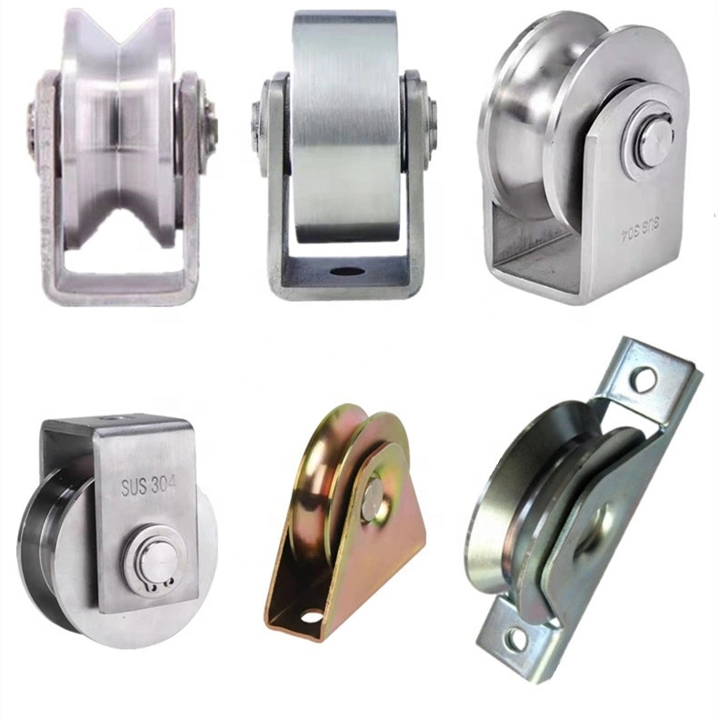 V-shaped Grooved Wheel Stainless Steel Grooved Wheel Heavy Rail Sliding Gate Wheel
