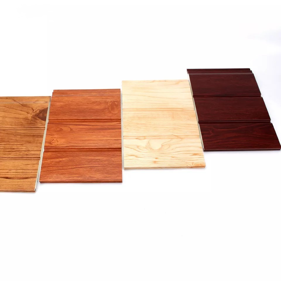 380mm Decorative PU Sandwich Wall Panel For Exterior 16mm Thickness