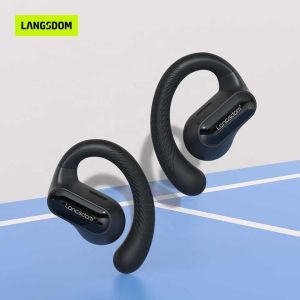 Langsdom 80H Playtime Open-Ear True Wireless Bluetooth Headphones with
