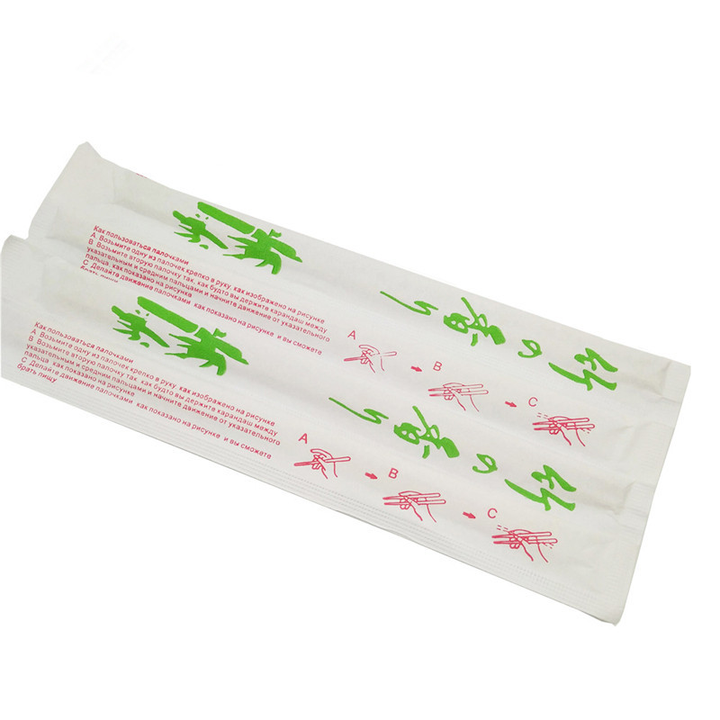 Sustainable Disposable Bamboo Chopsticks Customized 4.3mm 4.5mm 5.0mm