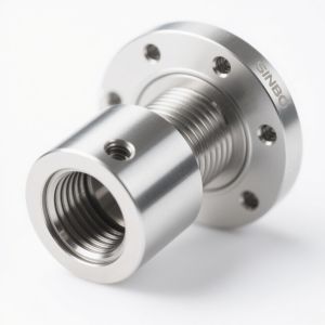 Industrial Robot Transmission System High Precision Ball Screw Nut Seat Custom