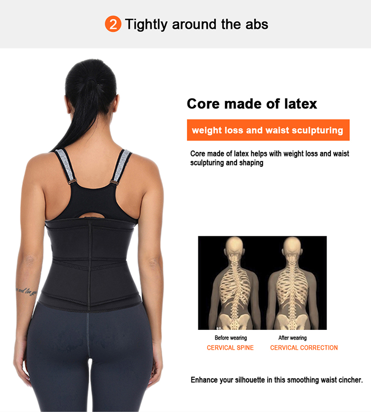 Style Waist Trimmer Women HEXIN Neoprene Body Shaper Slimming Girdles Corset Belt