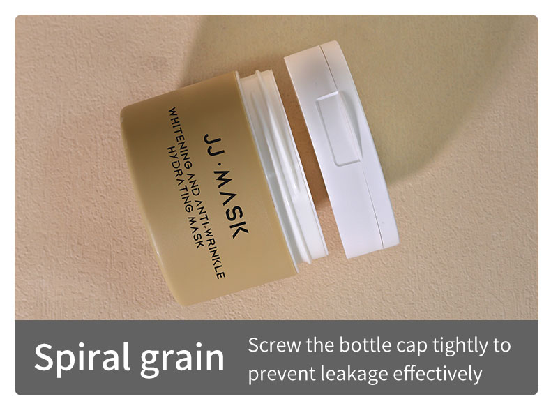200/250ML Cylinder Luxury Plastic Jars for Cosmetics Cream Lotion Face Cream Wax Industrial Cosmetic