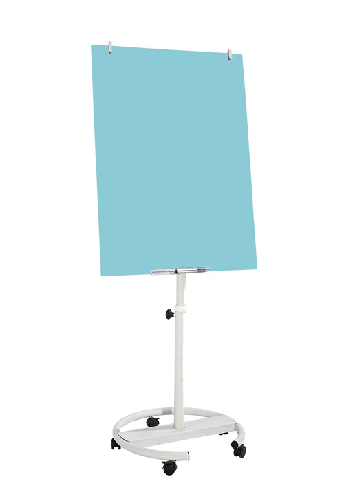 Rolling Magnetic Dry Erase Board For Office School Galvanized Steel