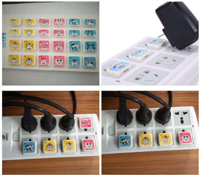 Cartoon Child Safety Outlet Covers / Outlet Plugs Zodiac Socket Cover