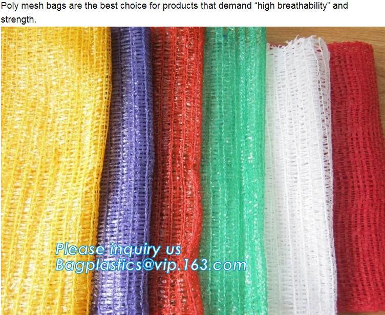 Reusable Solid Shopping Bag String Grocery Bag Shopper Cotton Tote Mesh Net Woven Portable Durable Shopping, BAGEASE