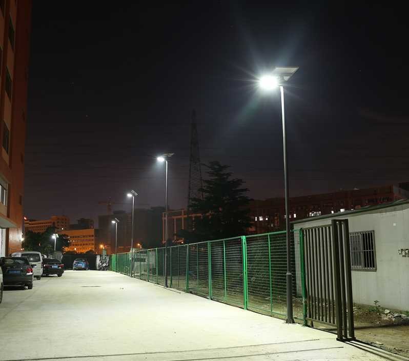 2400lm 15w Split Solar Street Light Solar Panel Street Lamp With Lifepo4 Battery