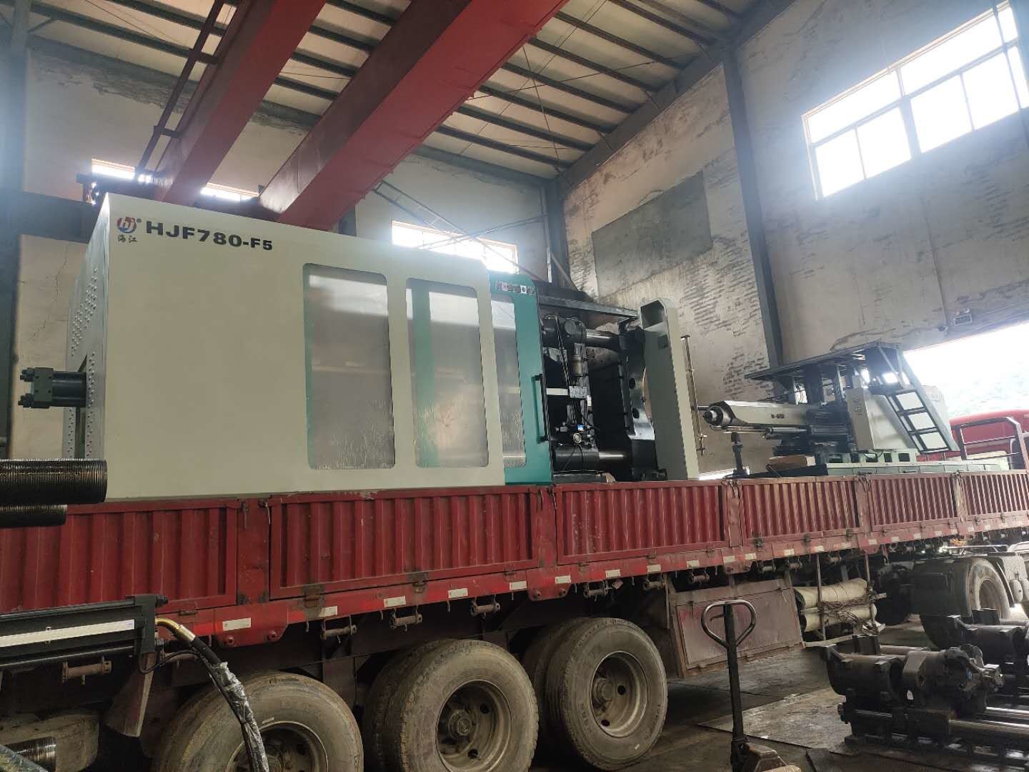 25-80 Mm Screw Diameter Plastic Chair Moulding Machine Low Noise