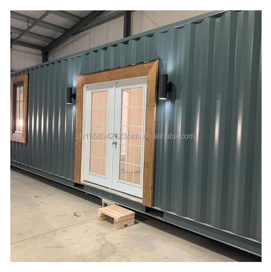 Aluminum Alloy Windows Modified 20ft 40ft Prefabricated Shipping Container Houses for Hotels Villas and Living 2 Bedrooms