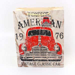  Custom printing auto part packaging paper bag with handle Manufactures