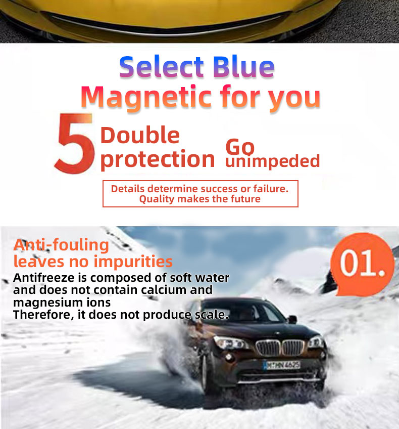 OAR Organic Synthetic Antifreeze Coolant Add to Water Tank for Optimal Performance