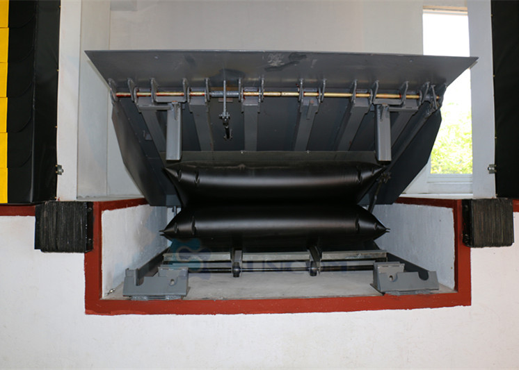 25000 - 40000 LBS Airbag Dock Leveler 50Hz 750W 5 Years Free Warranty