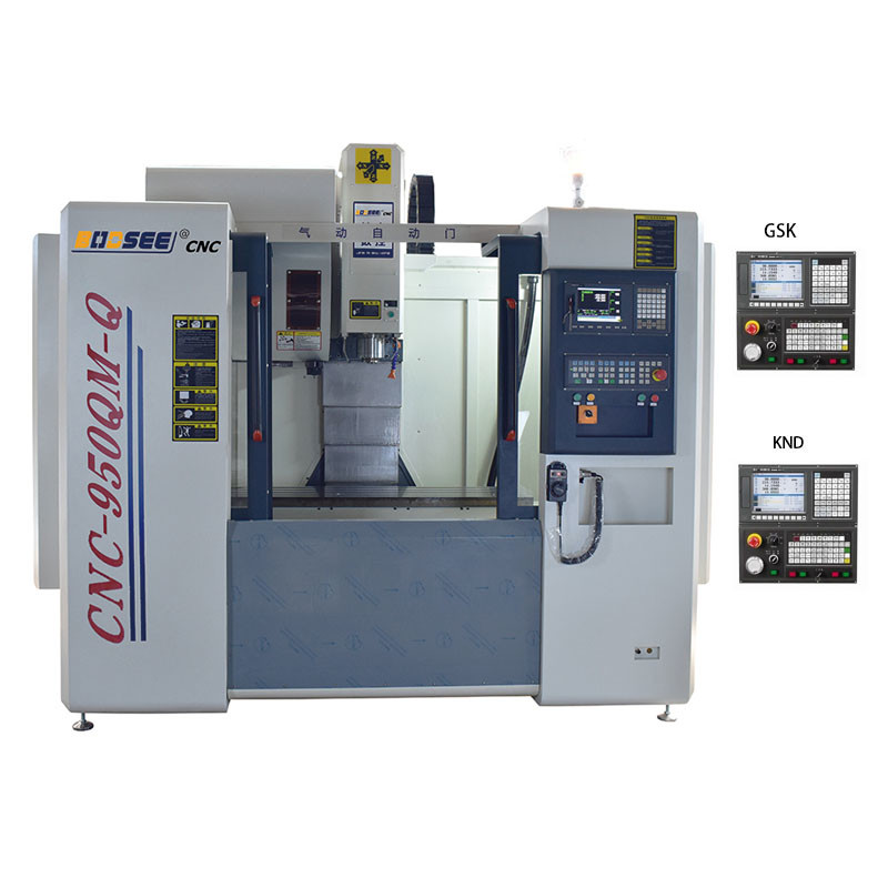 China 900mm X Axis Travel 3 Axis Cnc Vertical Milling Machine Vmc Machining Center on sale