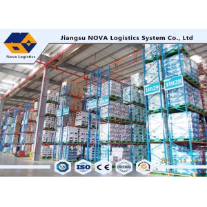  Adjustable Heavy Duty Pallet Racking System Galvanized Finish Manufactures