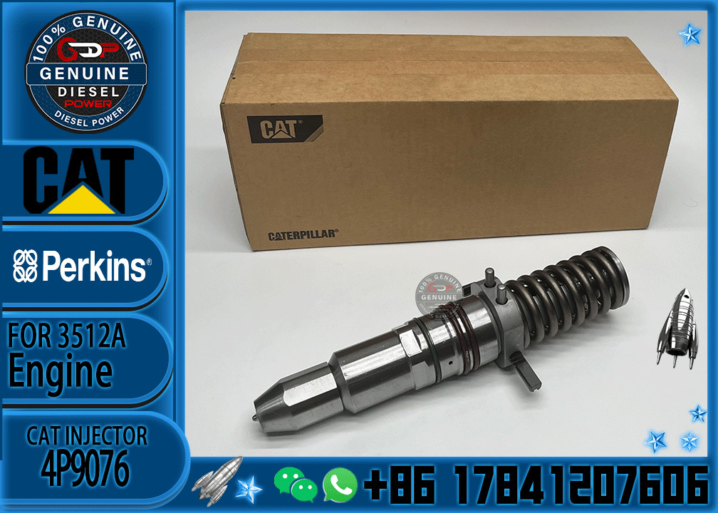 3512 E3512 Fuel Injector Assembly 4P9075 4P9076 7E6408 4P9077 9Y3773 7C4148 6L4357 6L4355 6L4360