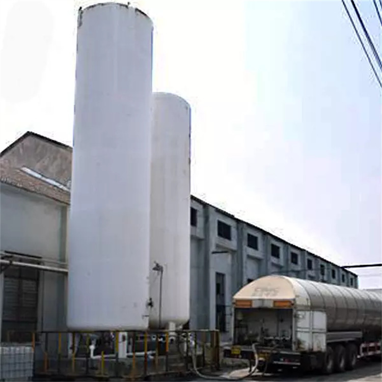 Portable Cryogenic Storage Tank For Air Liquid Oxygen Gas 3000L