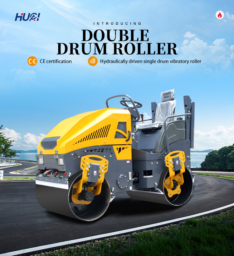 SAUER-DANFOSS Hydraulic Pump Vibratory Roller for Smooth Road Paving in South America