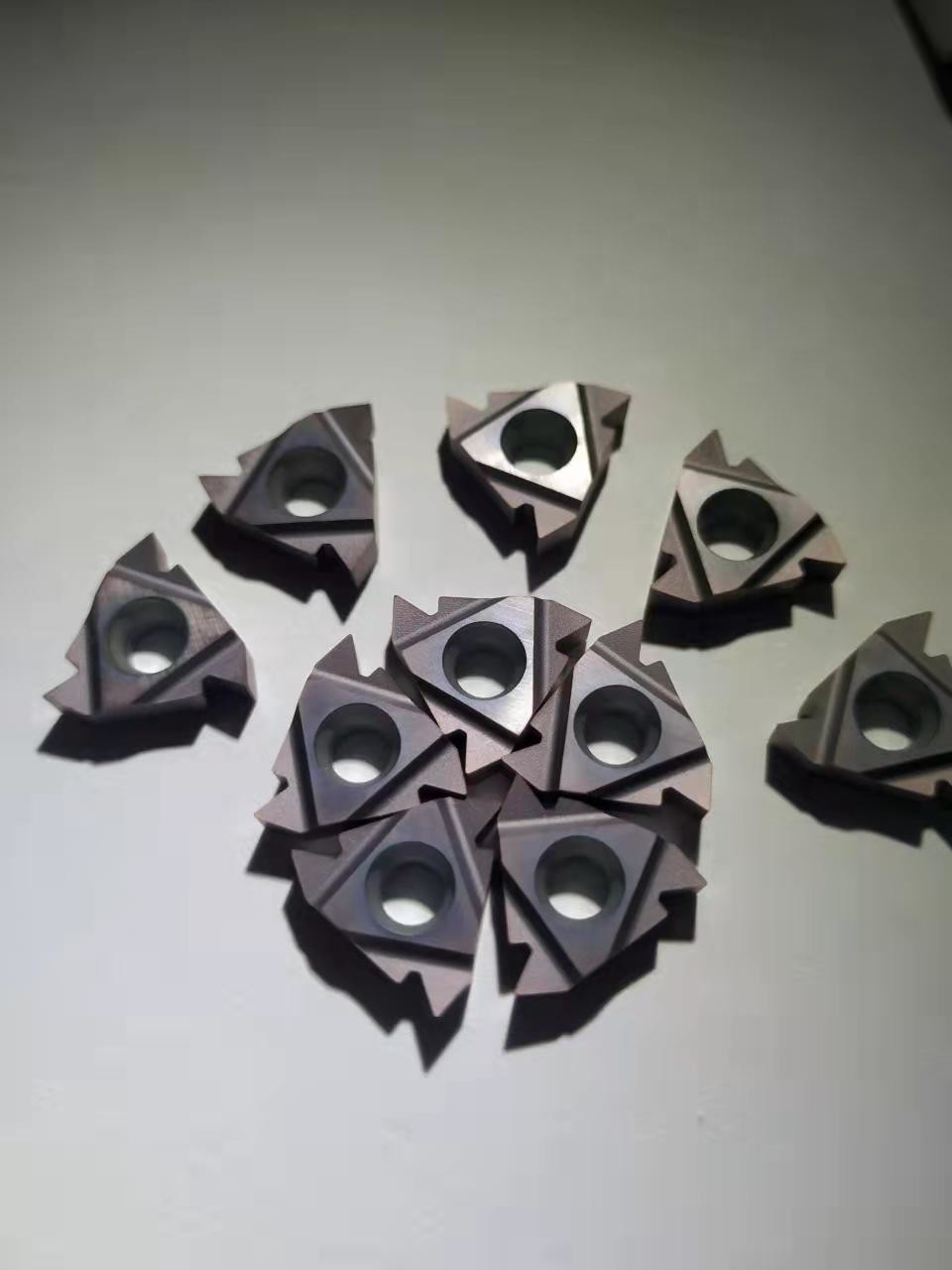 CNC Blade Thread Turning Tool Inserts Unoated Non Standard