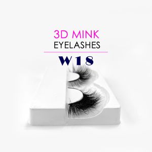 25MM Lightweight False Eyelashes , Siberian Real Luxury Mink Lashes