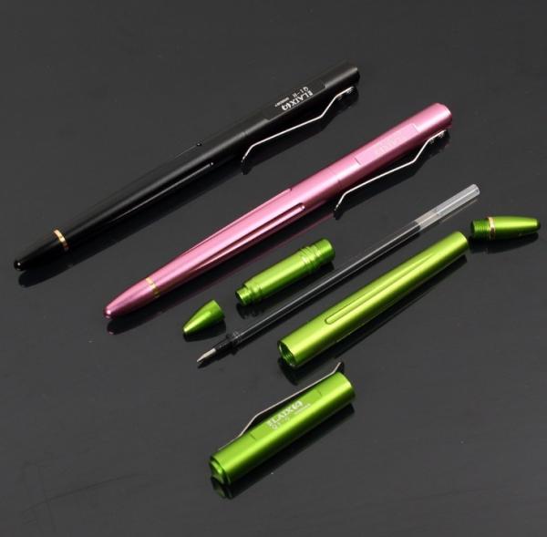 Fine pen high-end gift pen business writing self-defense multi-functional metal
