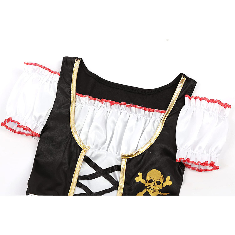 Children's Day Show Costume Pirate Dress Costume for Halloween Theme Carnival Party