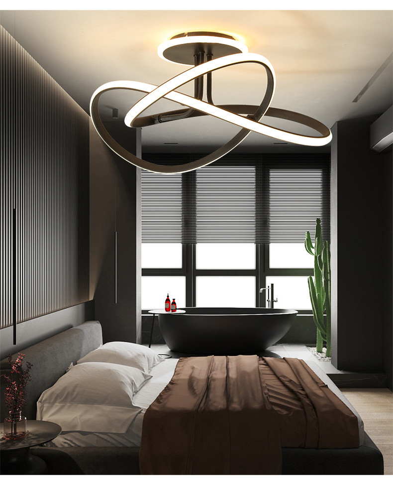 Modern Living Room Designer Ceiling Lights Minimalist Home Nordic Led Ceiling Lamp(WH-MA-273)