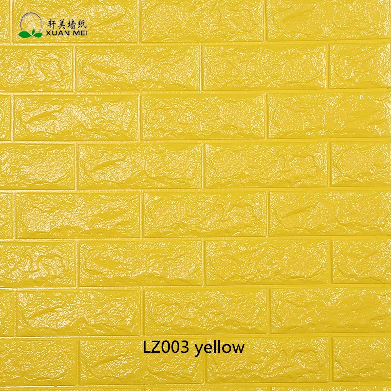 DIY Self Adhesive EVA Foam Wallpapers 3D Brick Wall Stickers for Modern Living Room Decor and Waterproof TV Background