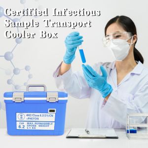 Insulation Layer UN2814 Box PU Polyurethane Foam Vaccine Cooler