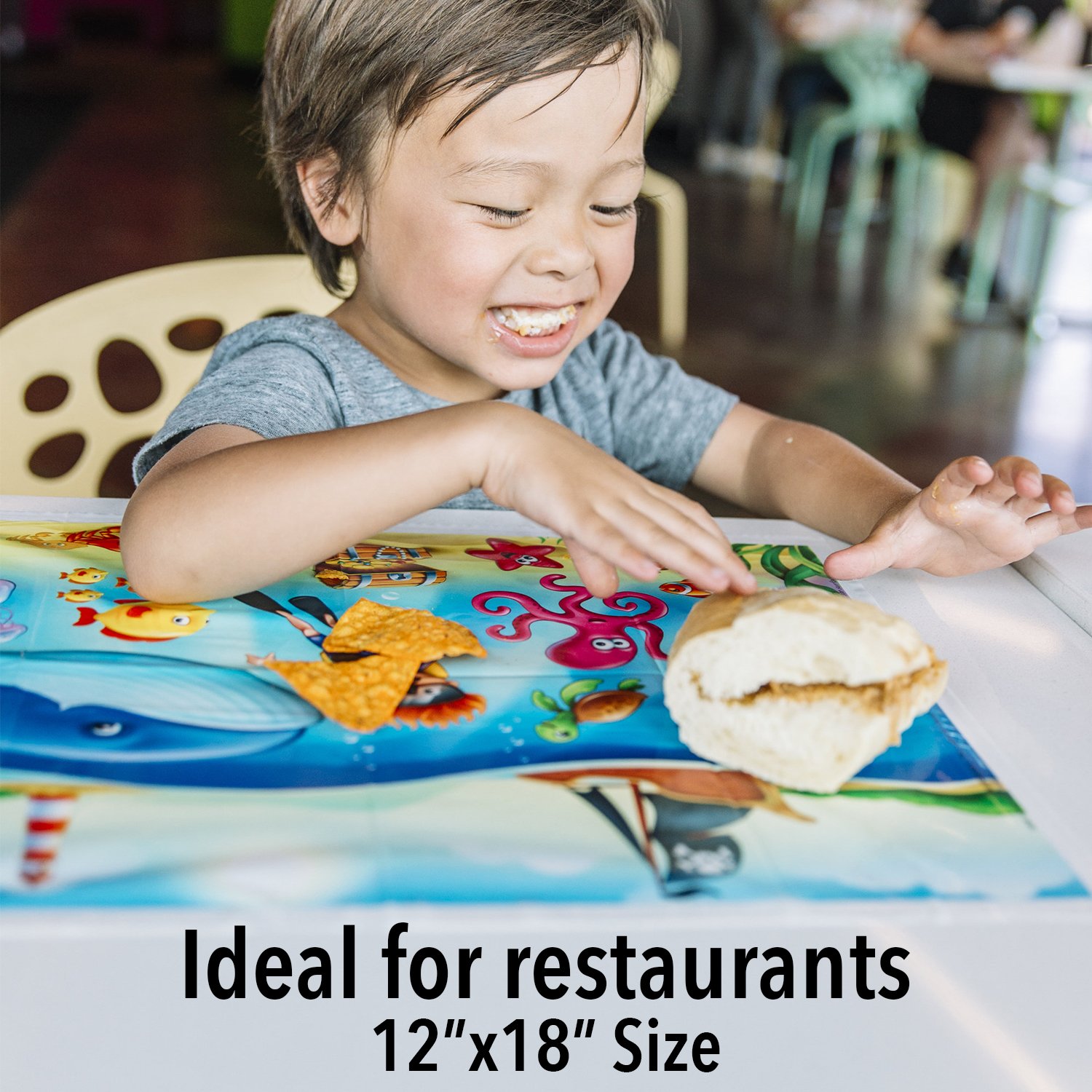 Food Grade Safe Dining Table Plastic Mats Disposable For Picnic