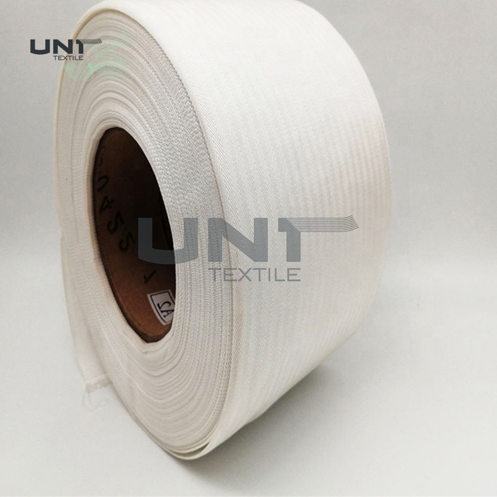 White Garments Accessories Elastic Nylon 66 Curing Wrapping Tape For Rubber Hose