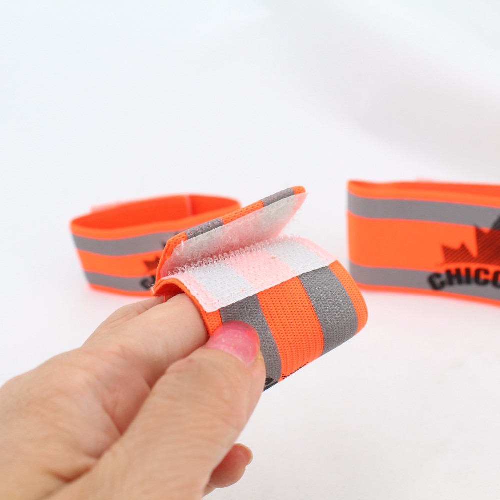 Customized Logo Nylon Reflective Safety Dog And Cat Band , Pet Band For Night
