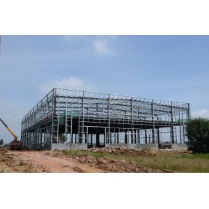 China Prefabricated Steel Structures Building Metal Structure Warehouse  on sale