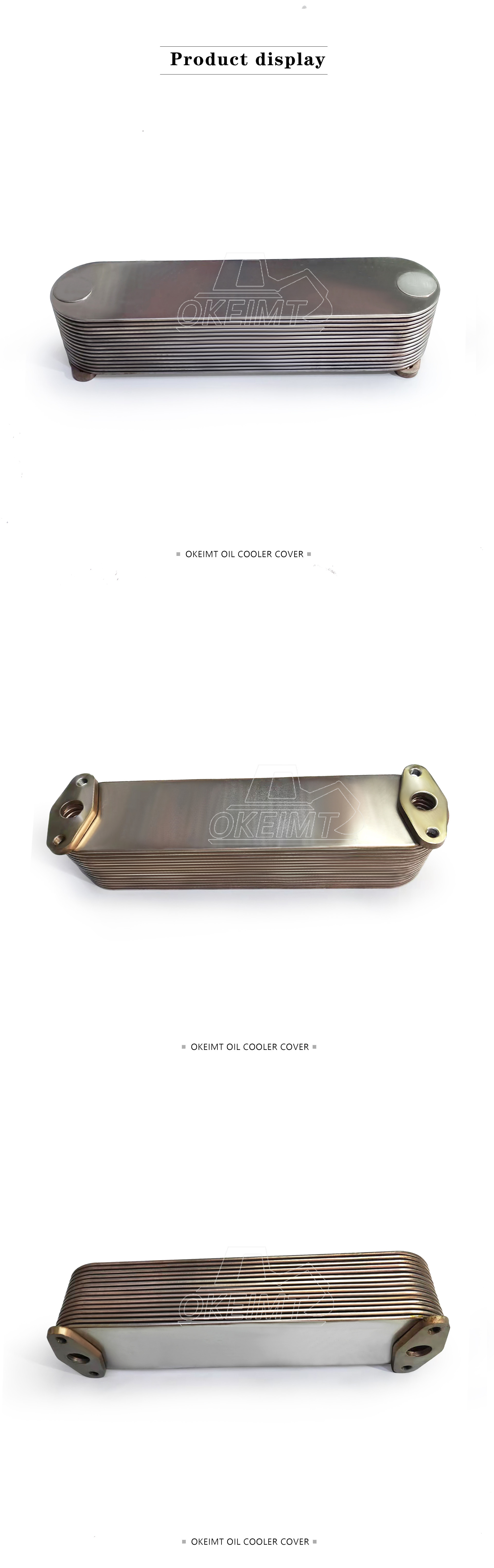 6D140-15P Engine Oil Cooler HM350 HM400 SAA6D140E WA500 6261612110