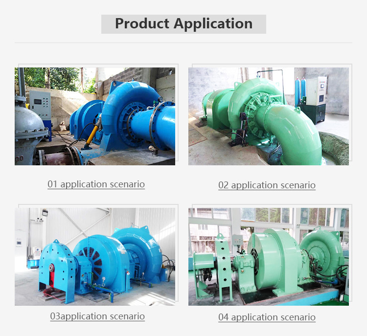 Small 100kw Francis Turbine Generator , Hydroelectric Water Turbine