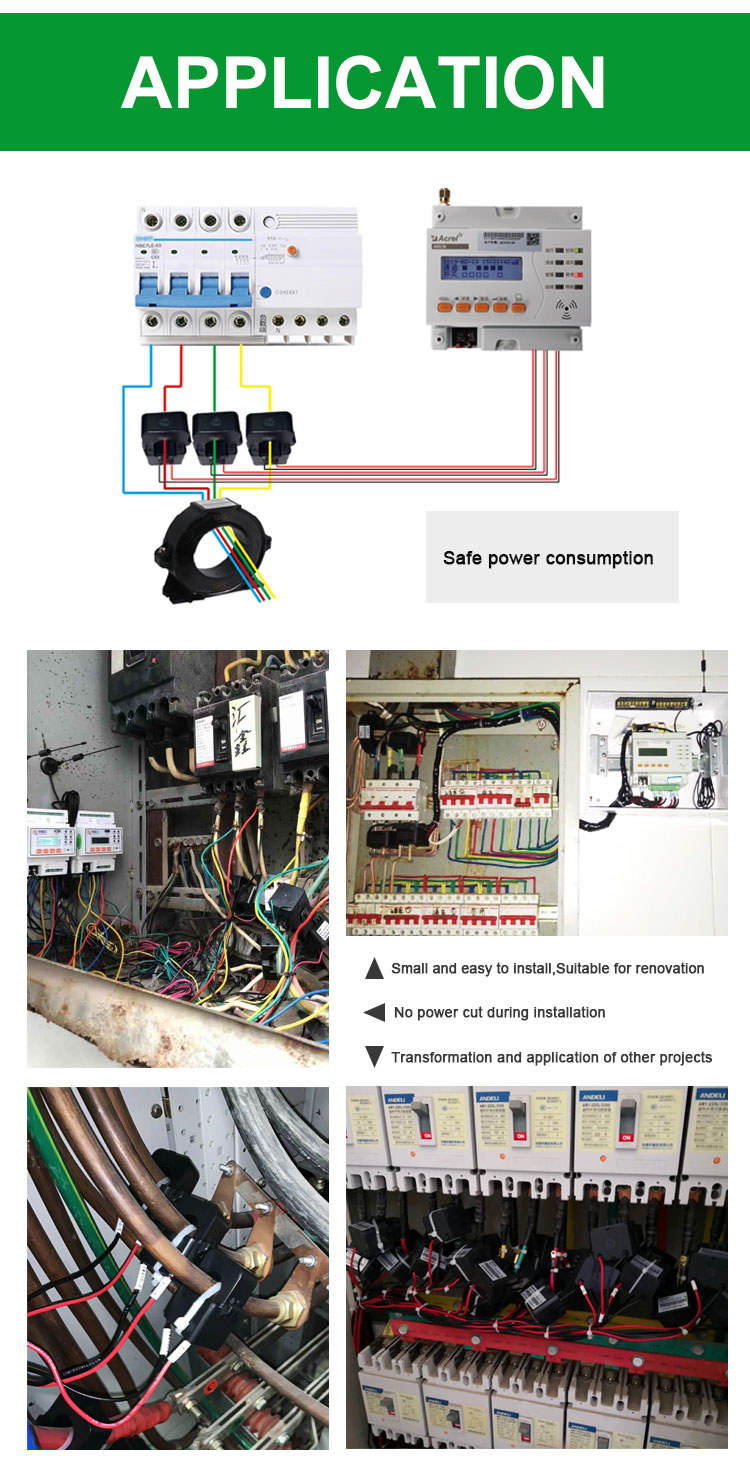 Three Phase AC Split Core Current Transformer 250-300A/5A AKH-0.66-K-24
