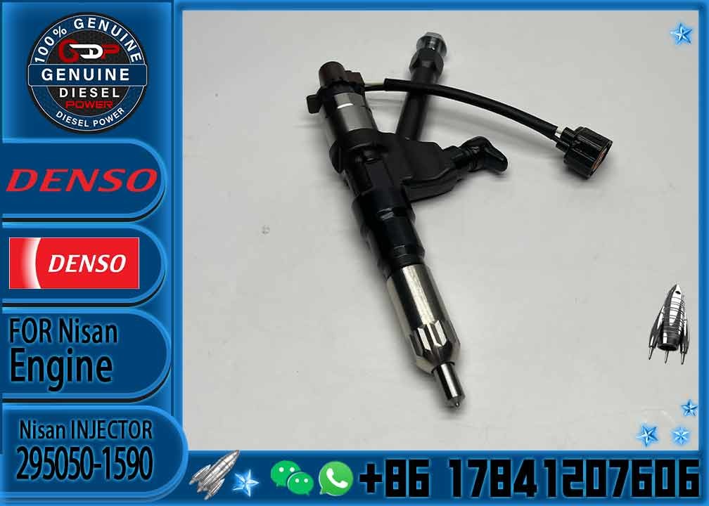 Hot Sale Diesel Fuel Injector 23670-E0590 Common Rail Injector Assembly 295050-1590 For Engine P11