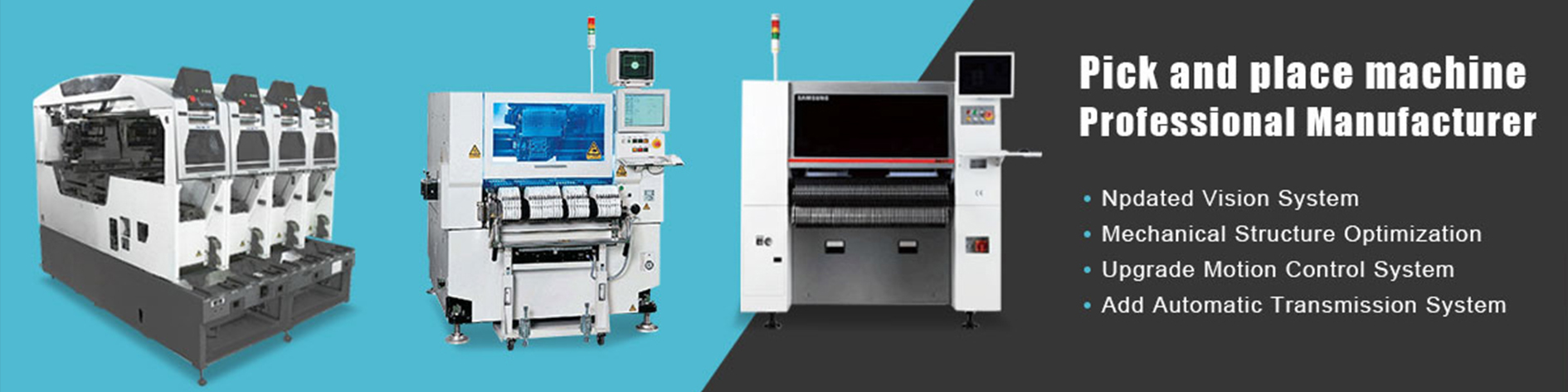Direct Drive Modular Mounter GXH-1S Pick and Place Machine for Hitachi