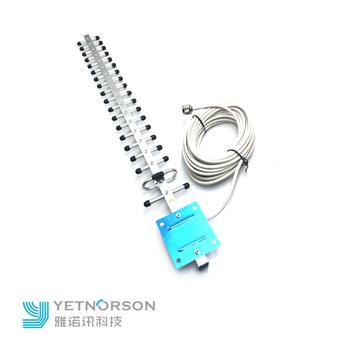 High Gain 14dBi 698-2700Mhz Waterproof Outdoor Mimo LTE 4G Antenna with L Bracket
