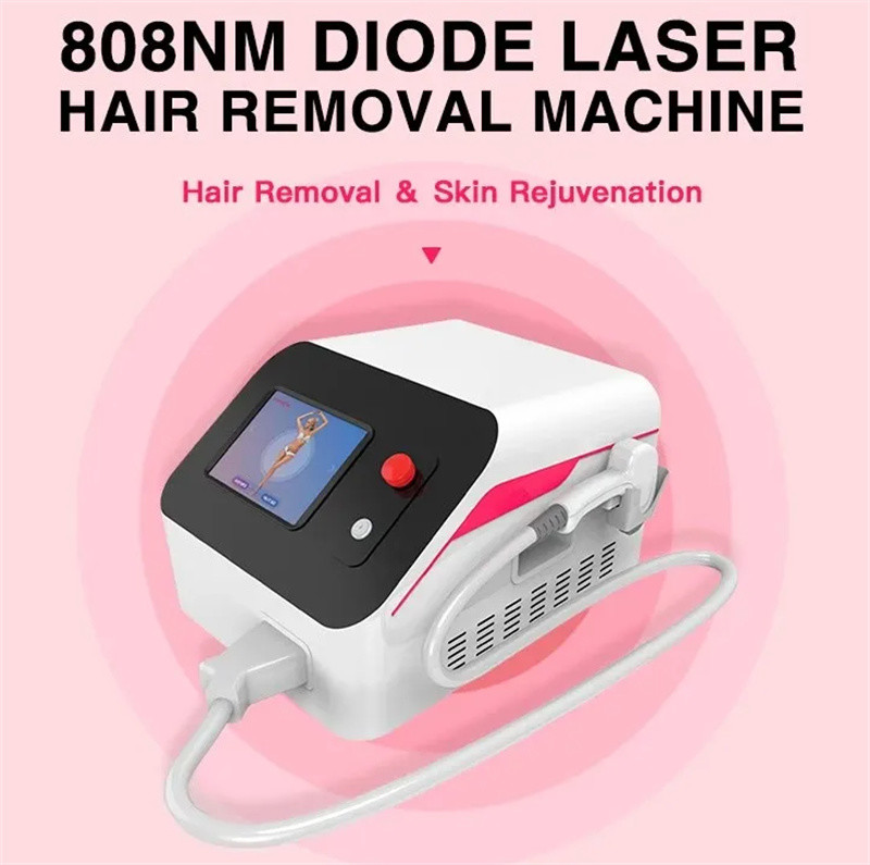Portable Effective Painless 808 Diode Laser Hair Removal For Beauty Salon