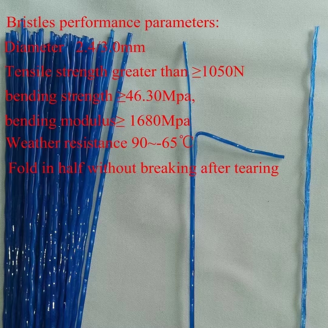 Factory Price Convoluted Sweeper Brush High Hardness Mix Wire Wafer Brush