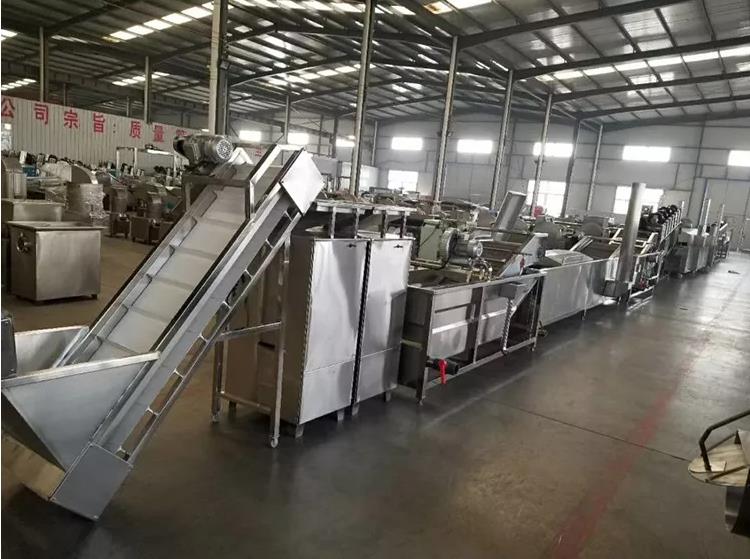 Fully Automatic Fresh Frozen Scale French Fries Machine Potato crisp making machine