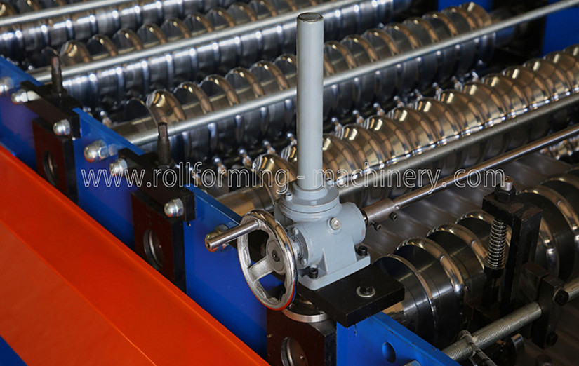 0.45mm Roof Panel Forming Machine With Manual Decoiler
