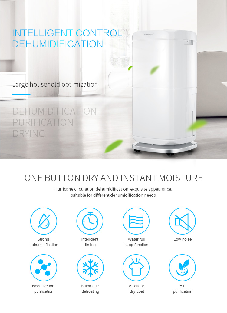 350m3/h R410a Home Air Dehumidifier Machine Desiccant Air Freshener