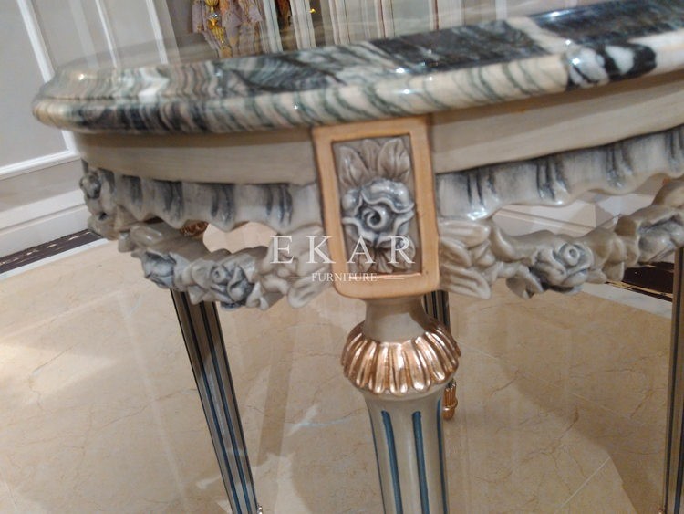 Round lamp table bed end table safe Italian furniture FC-133B